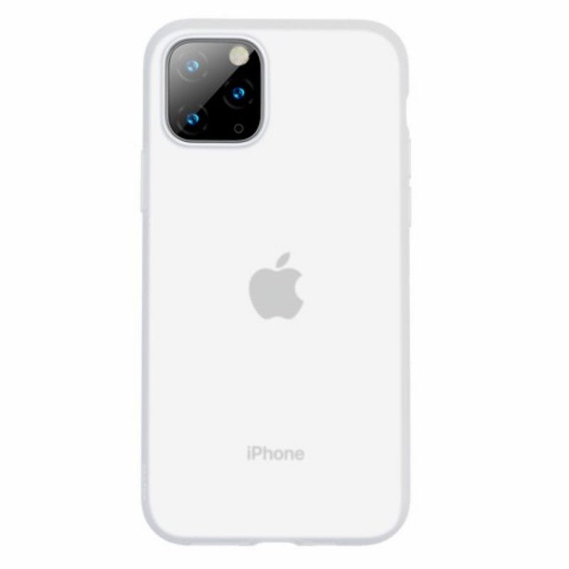 Deksel iPhone 11 Pro Max Svart Baseus Flytende Silikon