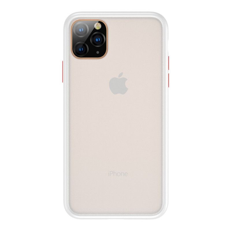 Deksel iPhone 11 Pro Max Svart Gjennomsiktige Benker