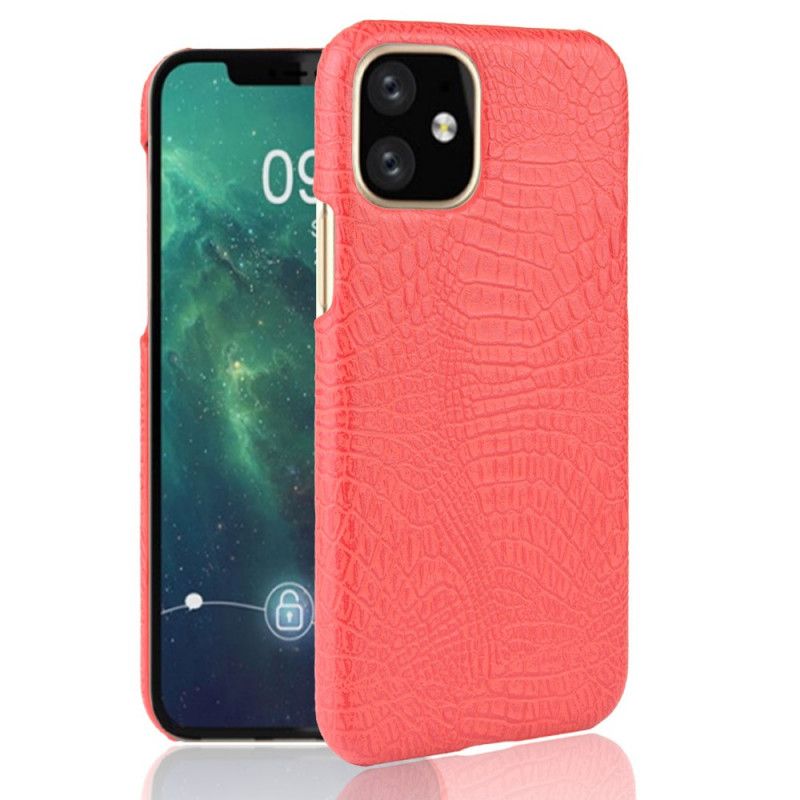 Deksel iPhone 11 Pro Max Svart Krokodillehudstil