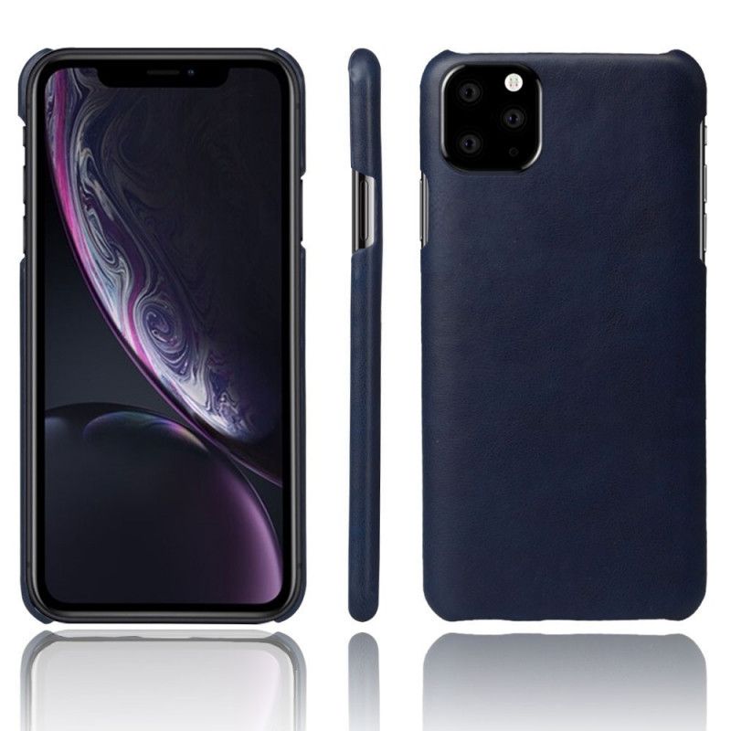 Deksel iPhone 11 Pro Max Svart Skinnstil