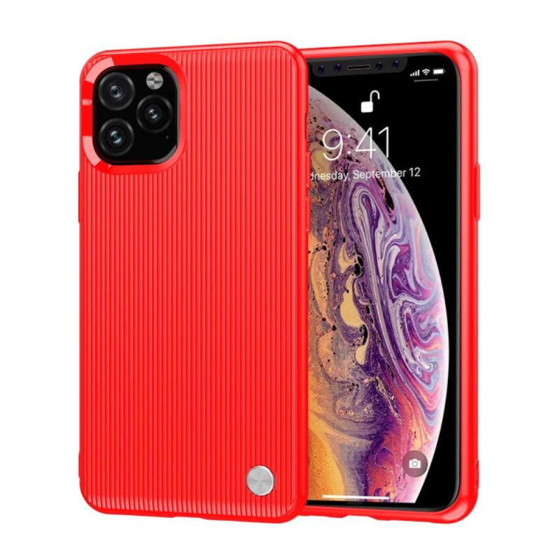 Deksel iPhone 11 Pro Max Svart Strukturert Silikon