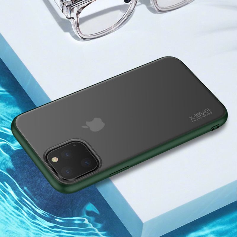 Deksel iPhone 11 Pro Max Svart X-Nivå Matt