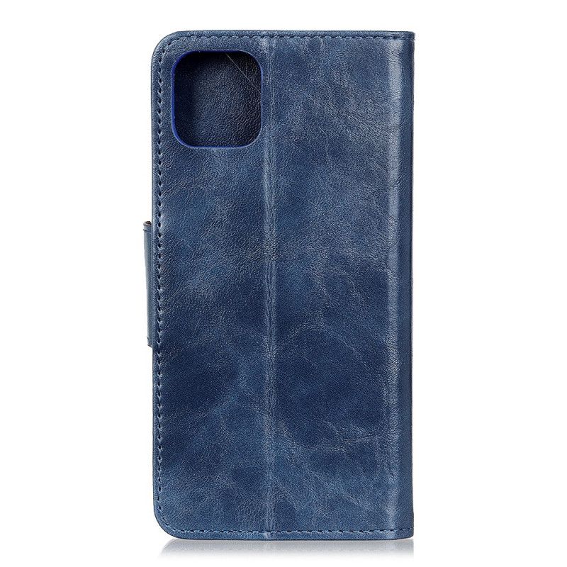 Folio Deksel for iPhone 11 Pro Max Svart Dobbeltsidig Magnetisk Klaff