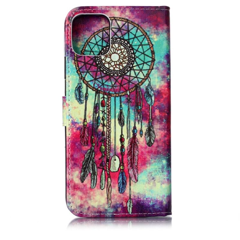 Folio Deksel iPhone 11 Pro Max Dream Catcher-Stilen Anti-fall