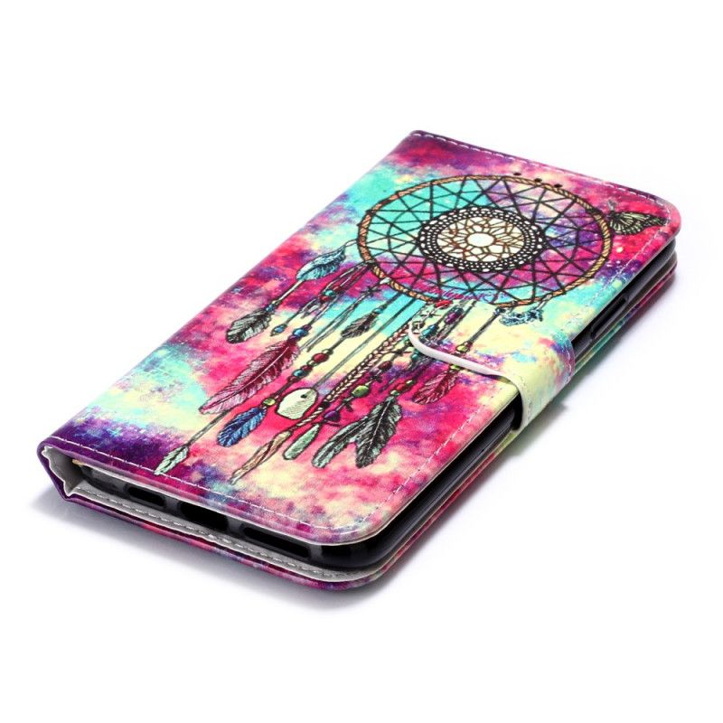 Folio Deksel iPhone 11 Pro Max Dream Catcher-Stilen Anti-fall