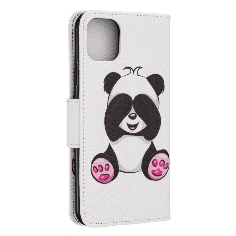 Folio Deksel iPhone 11 Pro Max Morsom Panda Anti-fall