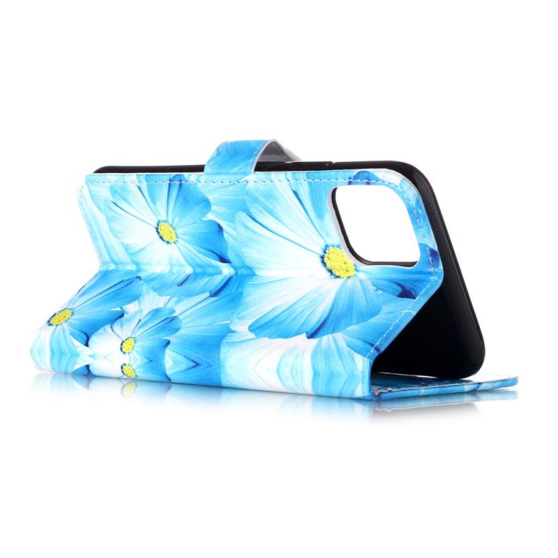 Folio Deksel iPhone 11 Pro Max Svart Blomsteroppdagelse