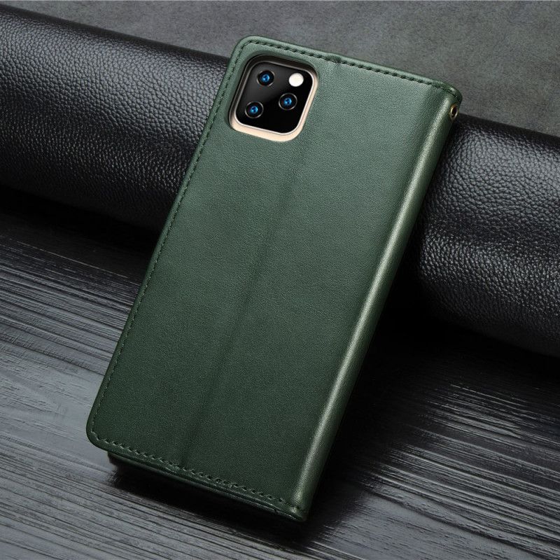 Folio Deksel iPhone 11 Pro Max Svart Premium Design