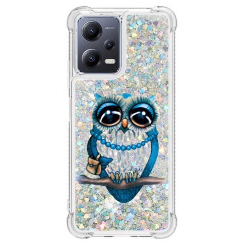 Deksel Til Xiaomi Redmi Note 12 5G Paljetter Miss Owl