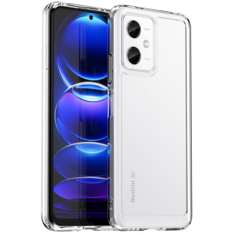 Deksel Til Xiaomi Redmi Note 12 5G Transparent Candy Series