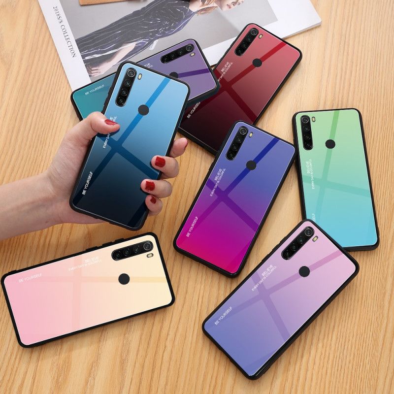 Deksel for Xiaomi Redmi Note 8 Rød Galvanisert Farge