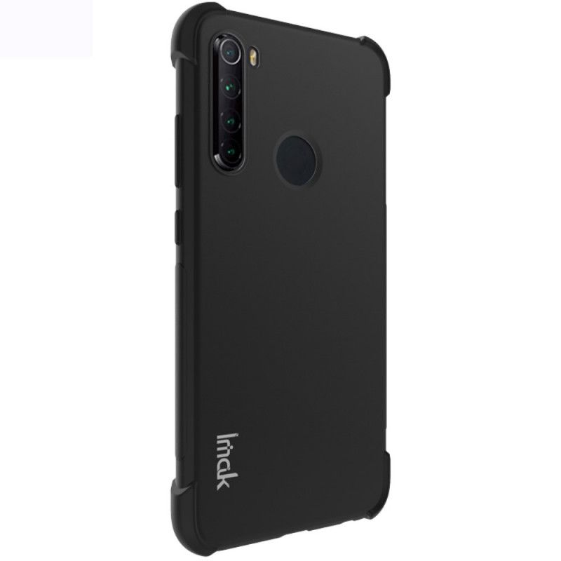 Deksel for Xiaomi Redmi Note 8 Svart Imak Skin Feel Class