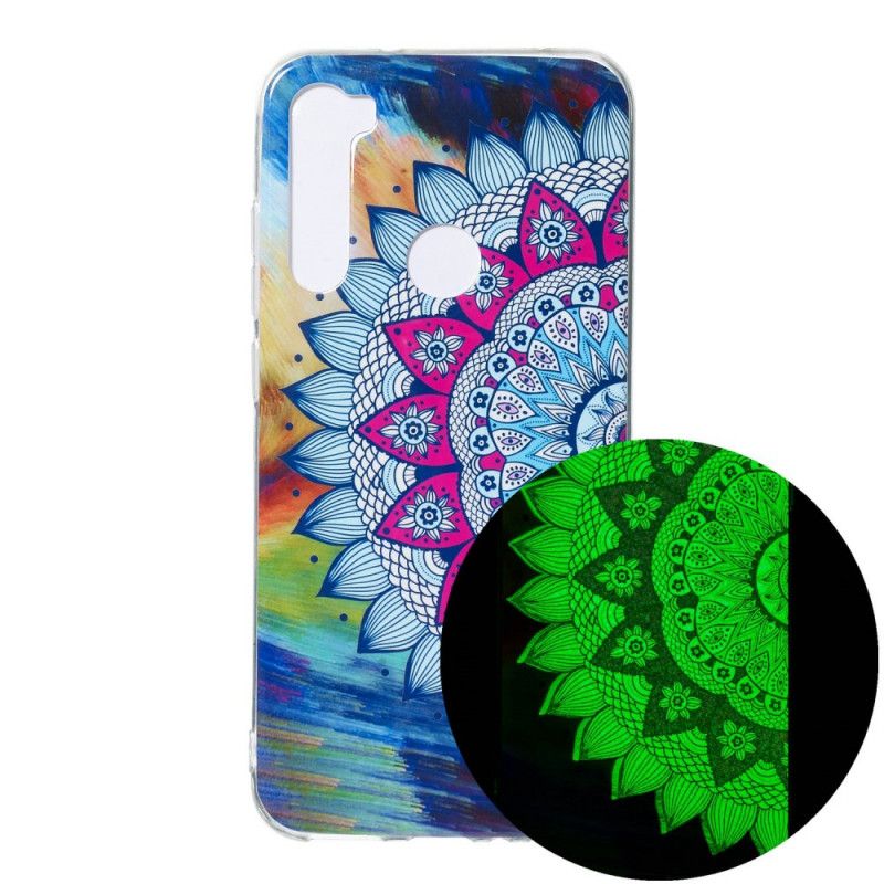 Deksel Xiaomi Redmi Note 8 Fluorescerende Mandala