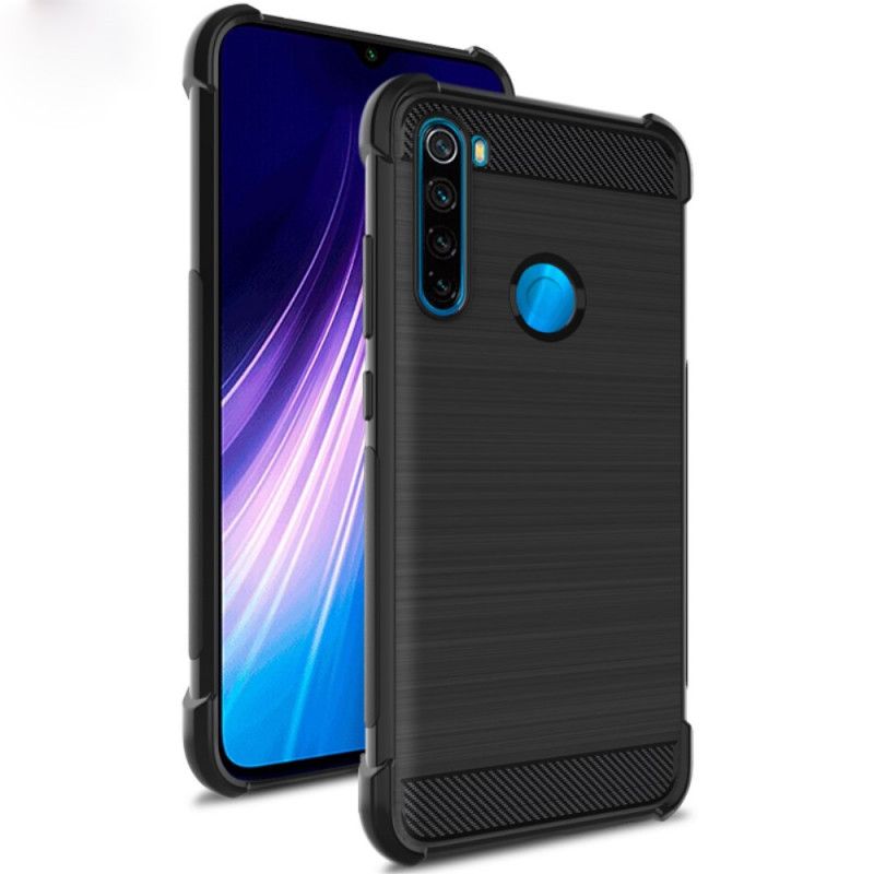 Deksel Xiaomi Redmi Note 8 Imak Børstet Karbonfiber