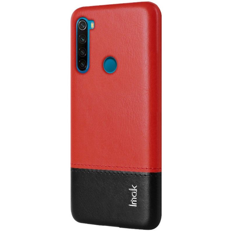 Deksel Xiaomi Redmi Note 8 Rød Imak Ruiyi-Serien Skinneffekt