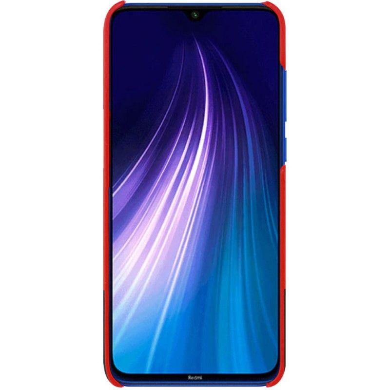 Deksel Xiaomi Redmi Note 8 Rød Imak Ruiyi-Serien Skinneffekt