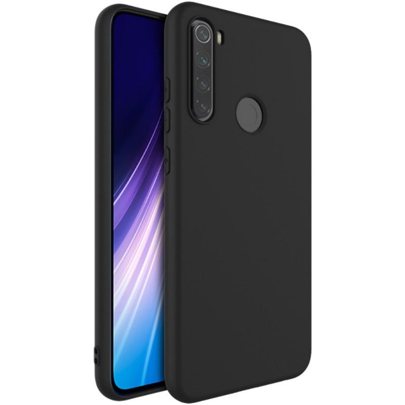 Deksel Xiaomi Redmi Note 8 Svart Frostet Imak