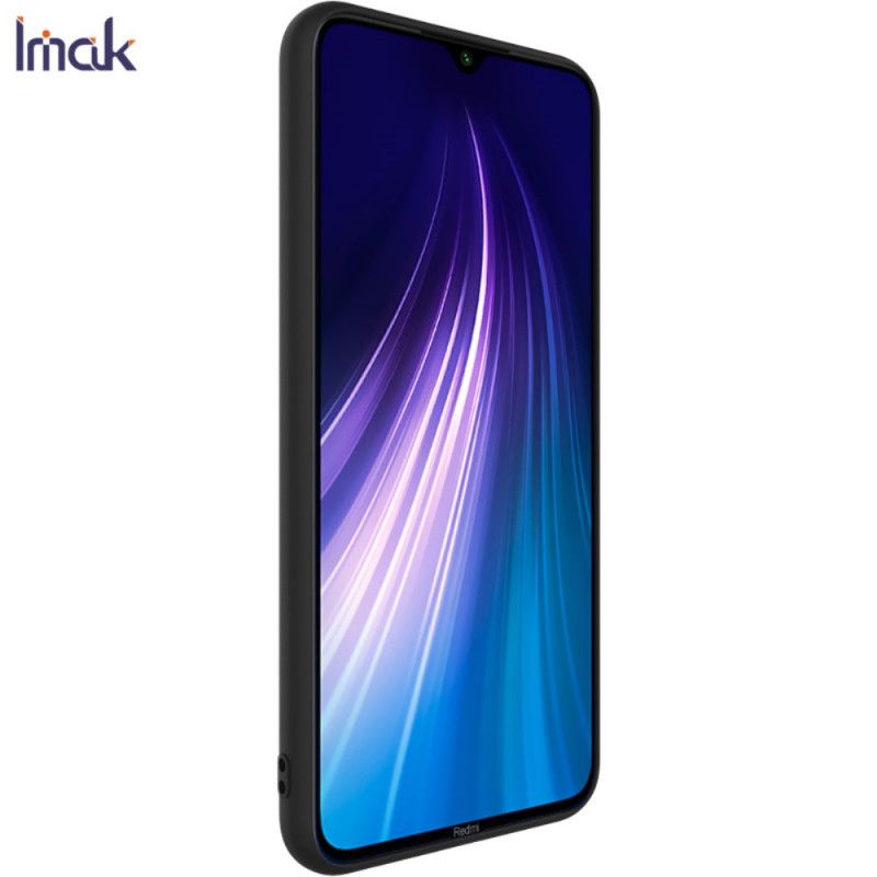 Deksel Xiaomi Redmi Note 8 Svart Frostet Imak