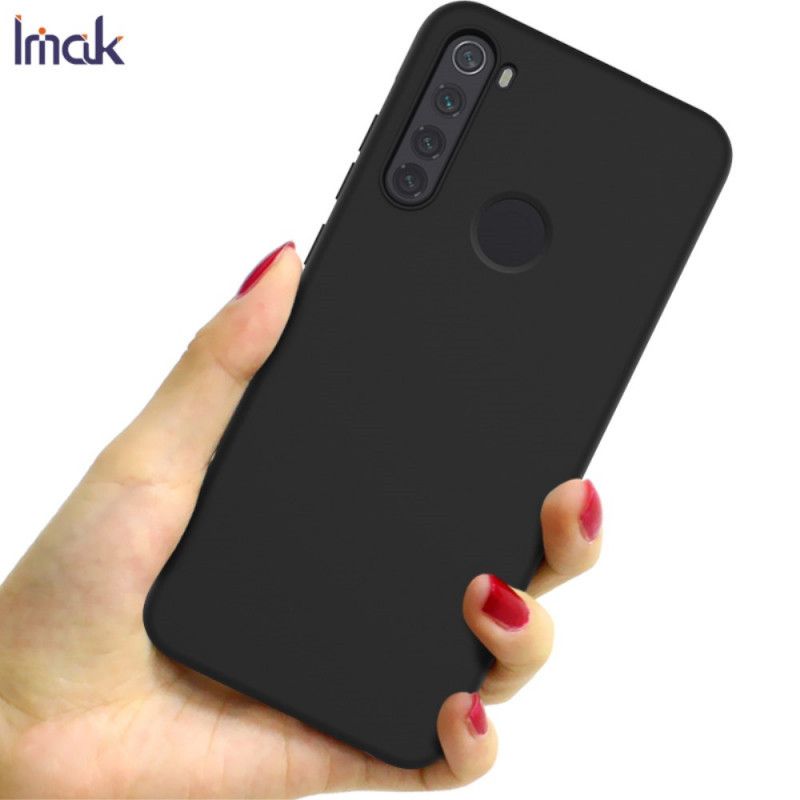 Deksel Xiaomi Redmi Note 8 Svart Frostet Imak