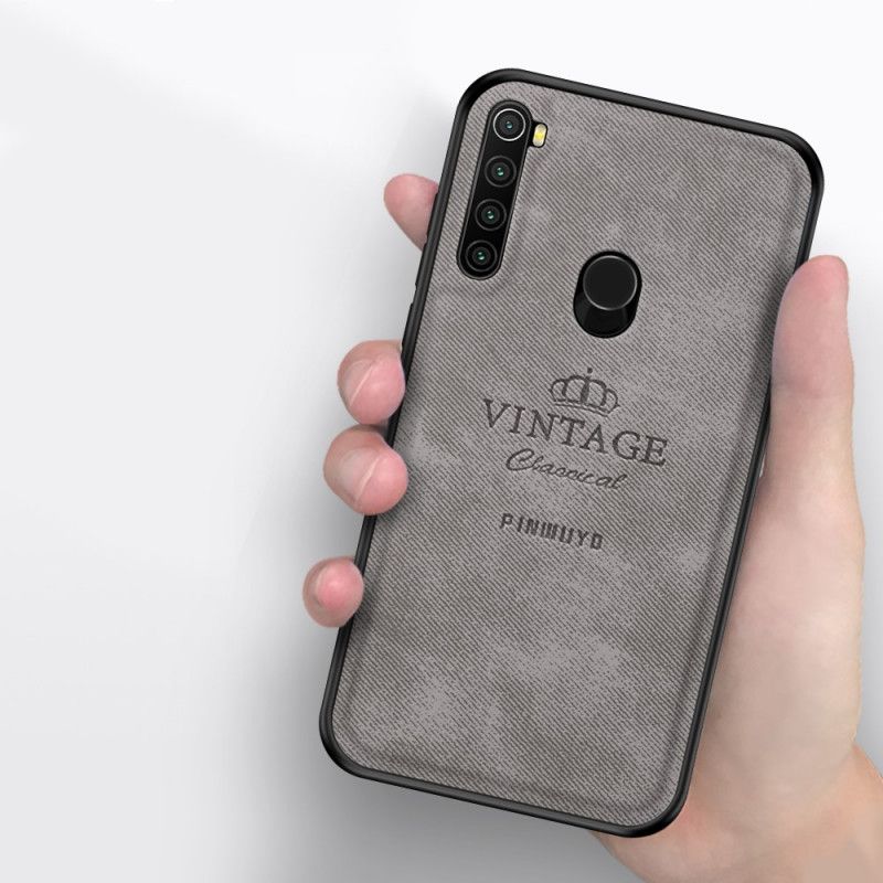 Deksel Xiaomi Redmi Note 8 Svart Hederlig Vintage Pinwuyo Beskyttelse