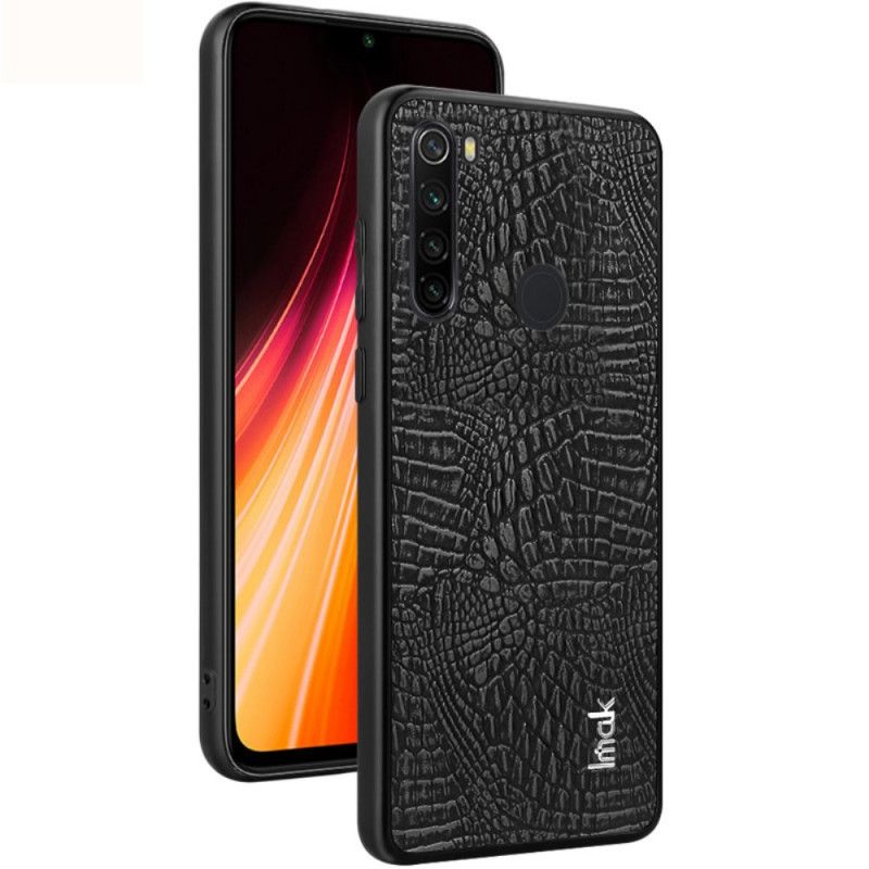 Deksel Xiaomi Redmi Note 8 Svart Imak Croco-Serien Beskyttelse