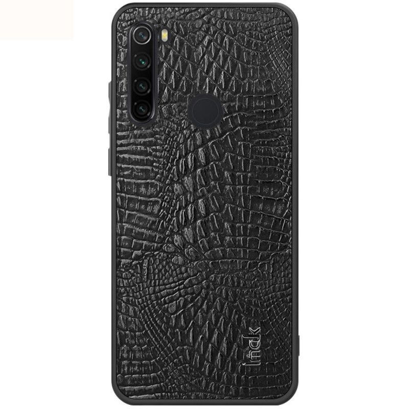 Deksel Xiaomi Redmi Note 8 Svart Imak Croco-Serien Beskyttelse