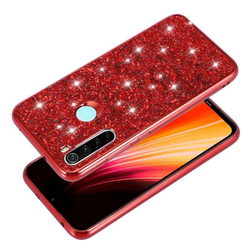 Deksel Xiaomi Redmi Note 8 Svart Jeg Er Glitter Anti-fall