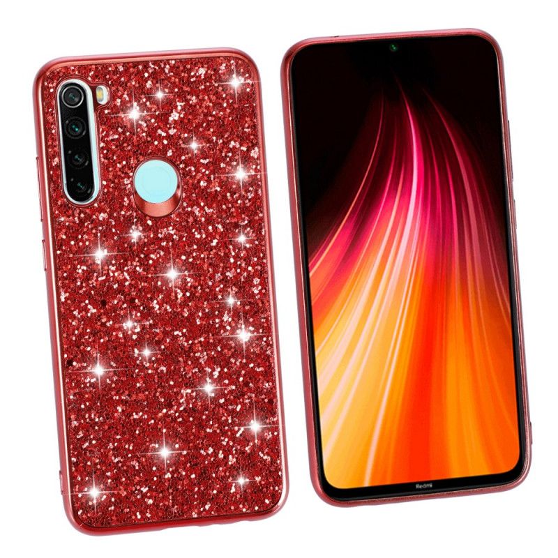 Deksel Xiaomi Redmi Note 8 Svart Jeg Er Glitter Anti-fall