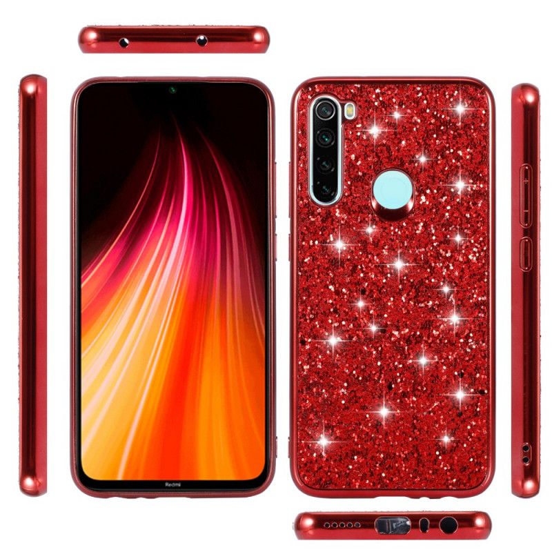 Deksel Xiaomi Redmi Note 8 Svart Jeg Er Glitter Anti-fall