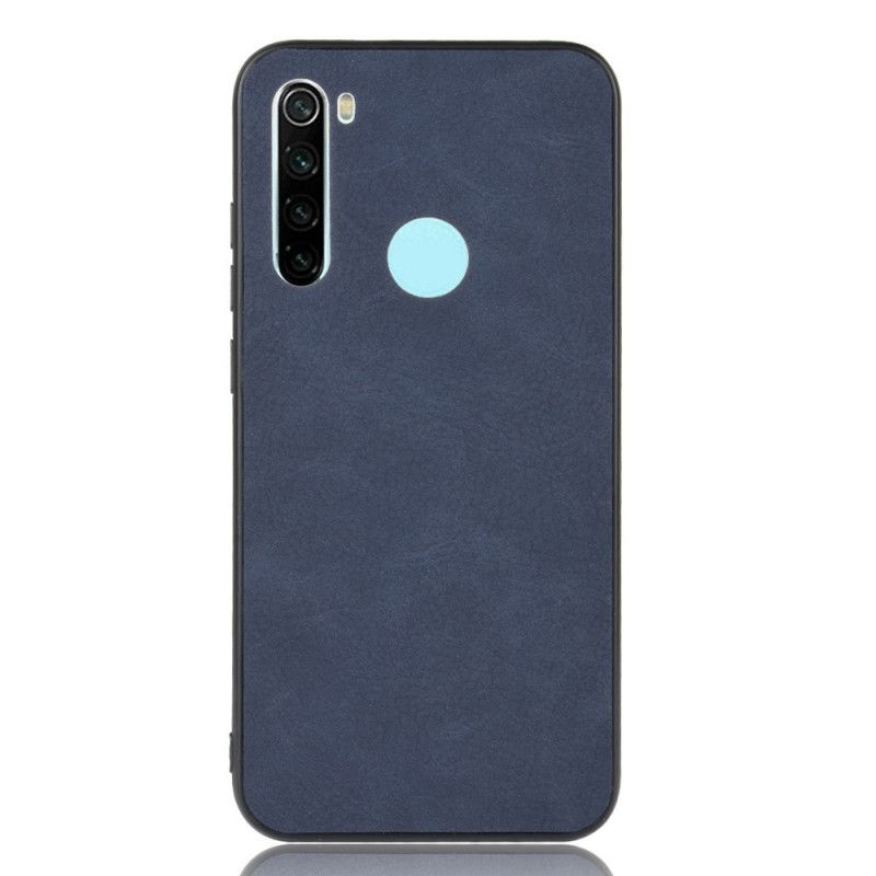 Deksel Xiaomi Redmi Note 8 Svart Premium Skinneffekt