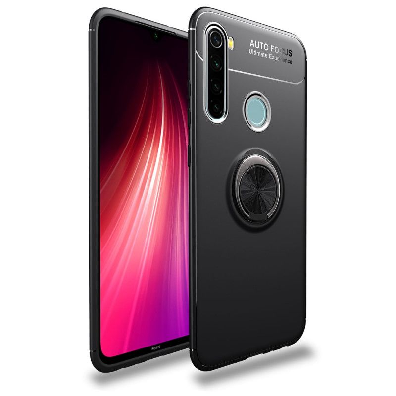 Deksel Xiaomi Redmi Note 8 Svart Roterende Ring