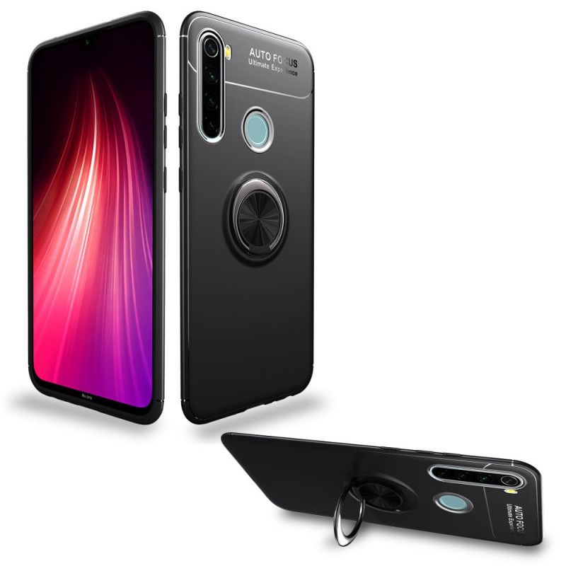 Deksel Xiaomi Redmi Note 8 Svart Roterende Ring