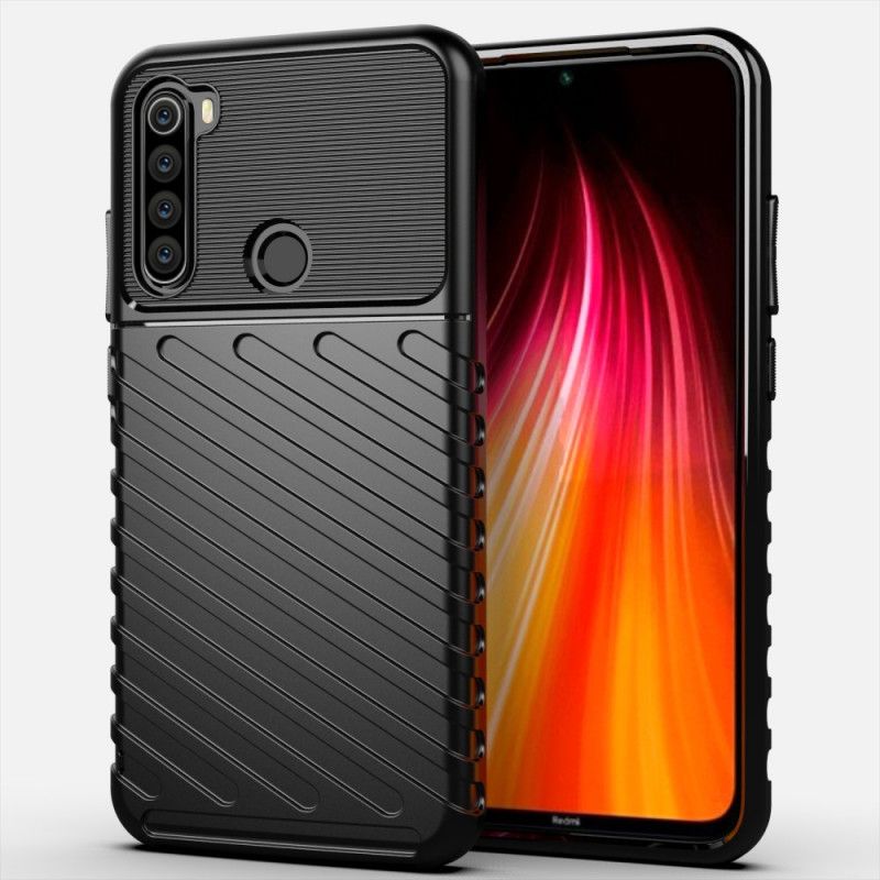 Deksel Xiaomi Redmi Note 8 Svart Tordenserie