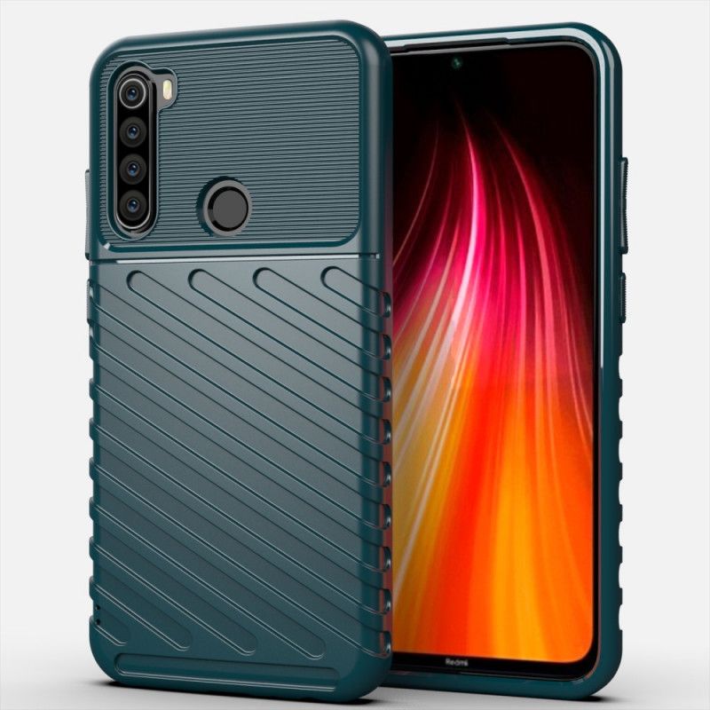 Deksel Xiaomi Redmi Note 8 Svart Tordenserie