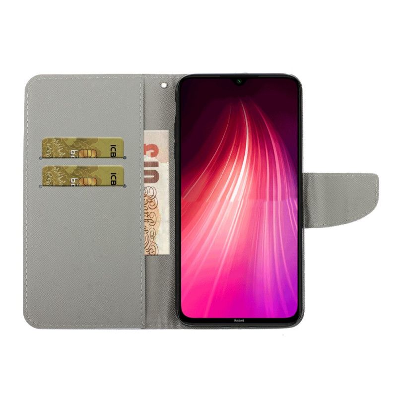 Folio Deksel Xiaomi Redmi Note 8 Live It Thong Beskyttelse