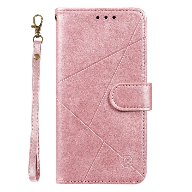 Folio Deksel Xiaomi Redmi Note 8 Rød Diamantskinn