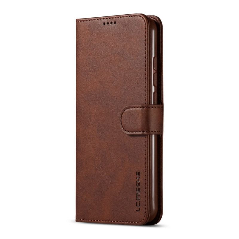 Folio Deksel Xiaomi Redmi Note 8 Svart Lc.Imeeke Skinneffekt