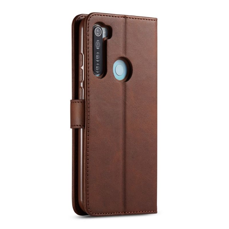 Folio Deksel Xiaomi Redmi Note 8 Svart Lc.Imeeke Skinneffekt