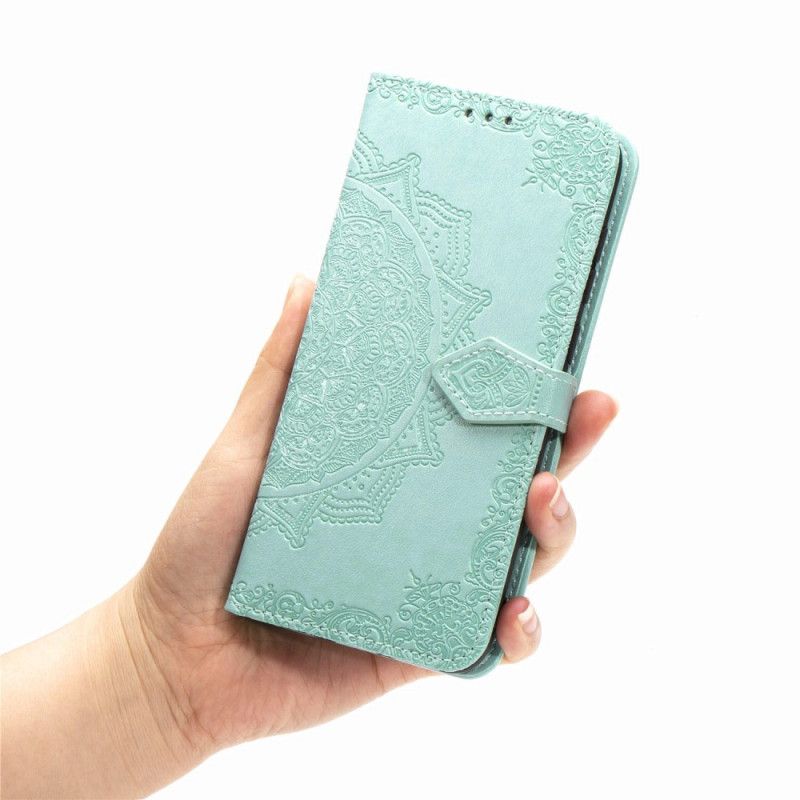 Folio Deksel Xiaomi Redmi Note 8 Svart Middelaldrende Mandala