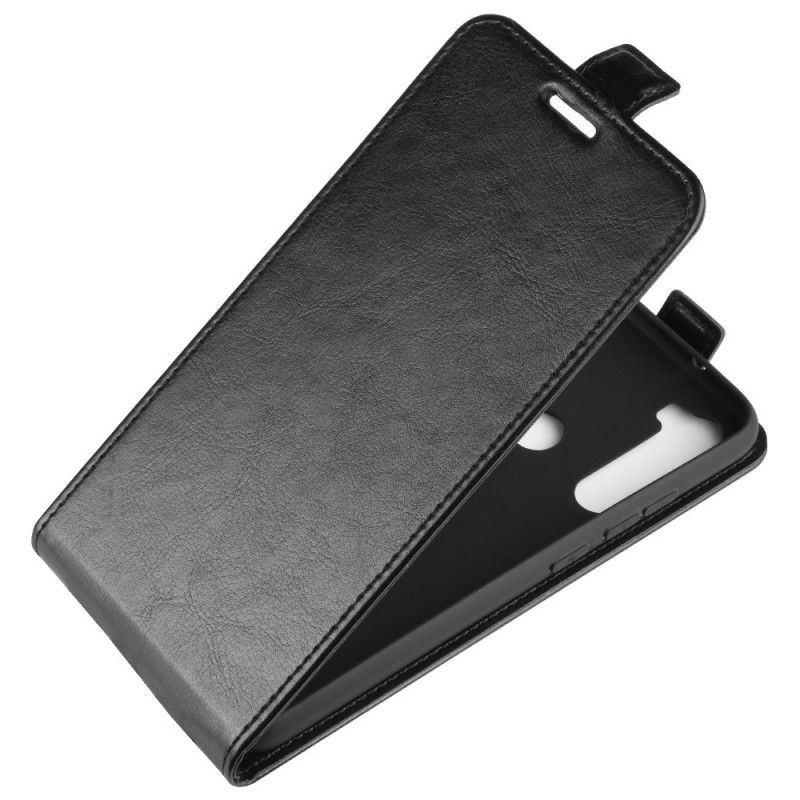 Folio Deksel Xiaomi Redmi Note 8 Svart Sammenleggbar Skinneffekt