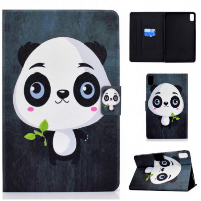Lærdeksel Folio Deksel Huawei Matepad New Lille Panda