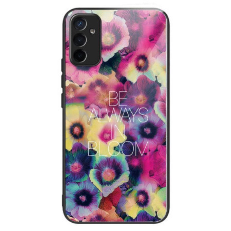 Deksel Til Samsung Galaxy M13 Be Always In Bloom Herdet Glass