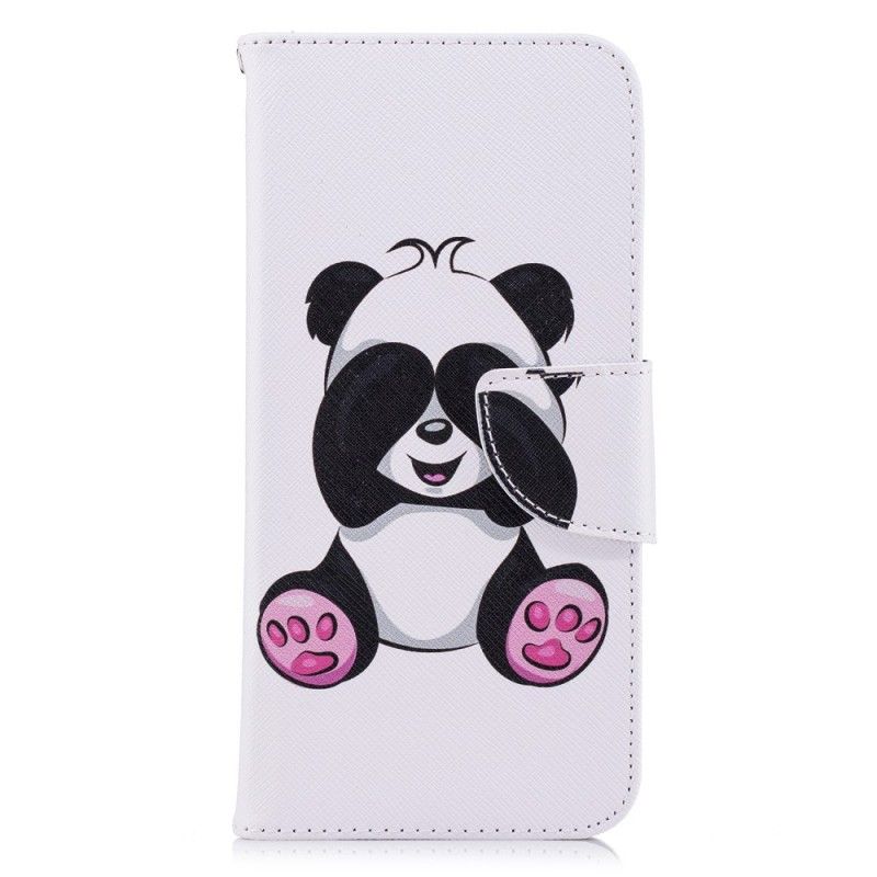 Folio Deksel Huawei P Smart Morsom Panda Anti-fall