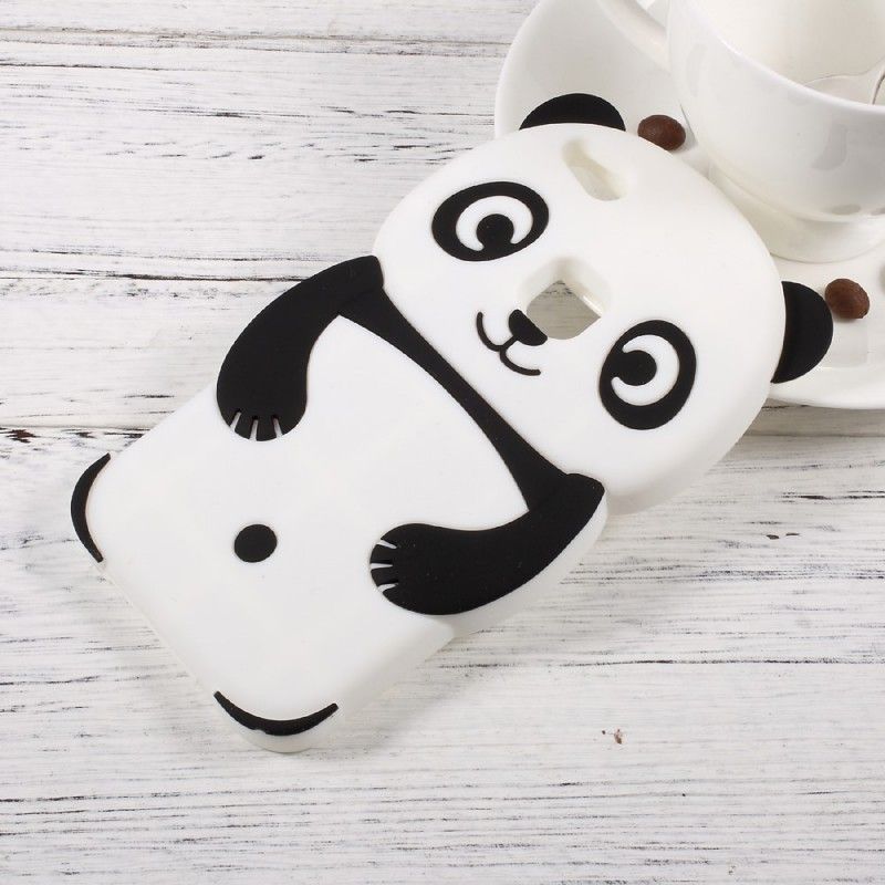 Deksel for Huawei P10 Lite Lyseblå Panda