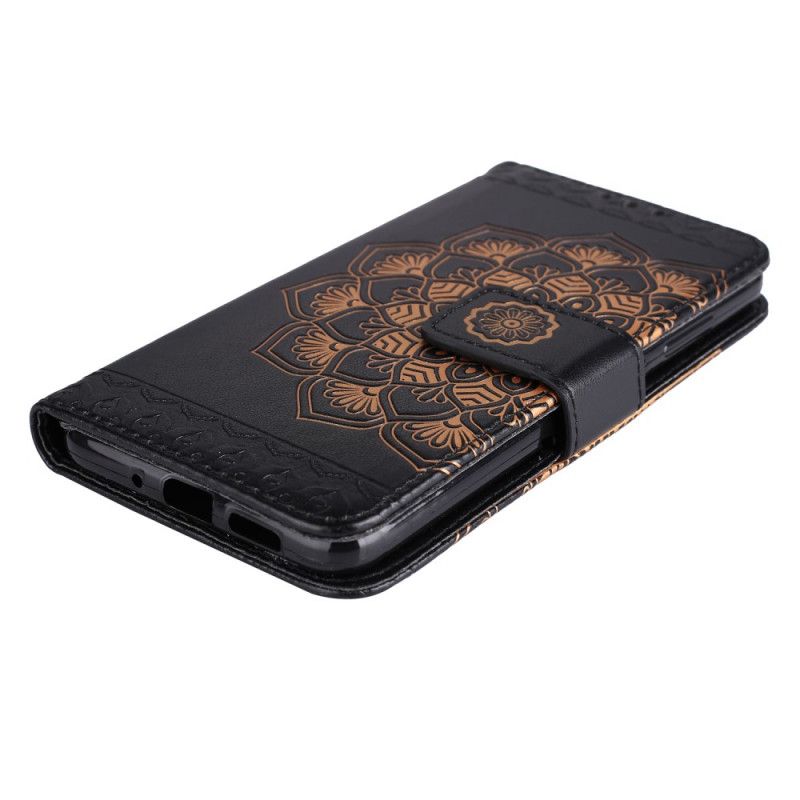 Folio Deksel for Huawei P10 Lite Brun Elegant Mandala