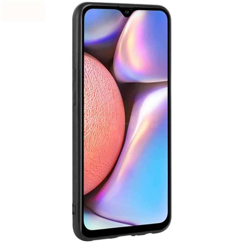 Deksel Samsung Galaxy A10s Lx-5 Serie Imak Semsket Skinn Med Film Anti-fall