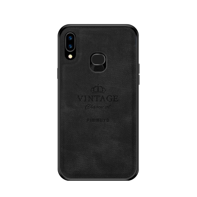 Deksel Samsung Galaxy A10s Svart Hederlig Vintage Pinwuyo