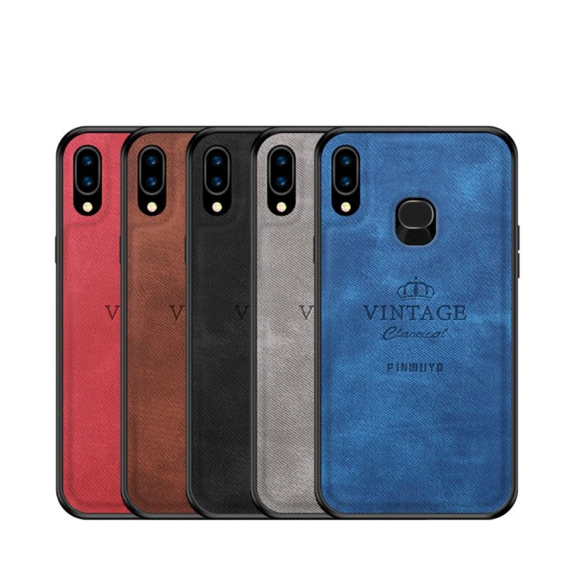 Deksel Samsung Galaxy A10s Svart Hederlig Vintage Pinwuyo