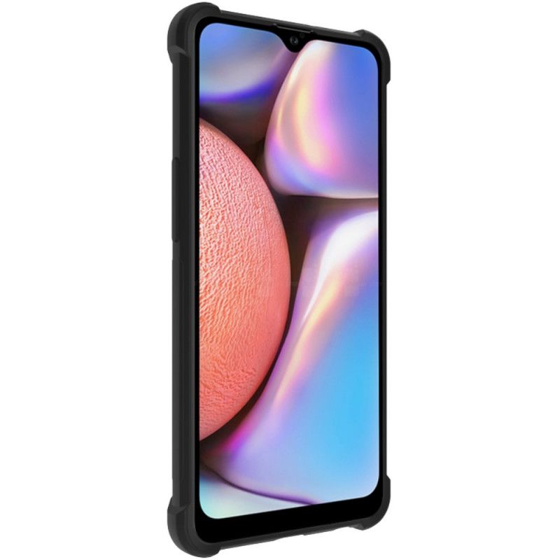 Deksel Samsung Galaxy A10s Svart Imak Silkeaktig Med Skjermfilm