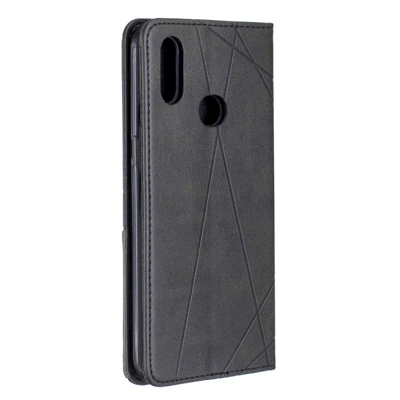 Folio Deksel for Samsung Galaxy A10s Svart Artiststil